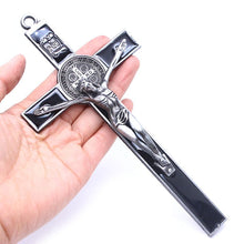 Load image into Gallery viewer, Church Relics Jesus on the Stand Cross Wall Crucifix Antique Home Chapel Decor  M0XD
