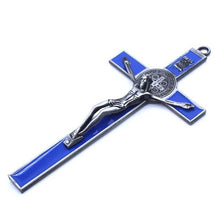 Load image into Gallery viewer, Church Relics Jesus on the Stand Cross Wall Crucifix Antique Home Chapel Decor  M0XD
