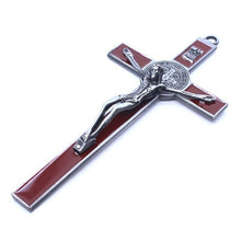 Load image into Gallery viewer, Church Relics Jesus on the Stand Cross Wall Crucifix Antique Home Chapel Decor  M0XD

