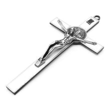 Load image into Gallery viewer, Church Relics Jesus on the Stand Cross Wall Crucifix Antique Home Chapel Decor  M0XD
