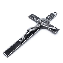 Load image into Gallery viewer, Church Relics Jesus on the Stand Cross Wall Crucifix Antique Home Chapel Decor  M0XD
