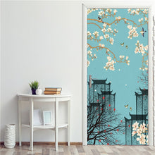 Load image into Gallery viewer, Creative 3D Door Sticker 95x215cm/Custom Size Self Adhesive Wallpaper On the Doors DIY Renovation Waterproof Poster For Bedroom
