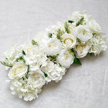 Load image into Gallery viewer, Luxury Wedding Road Cited Flowers Silk Rose Peony Hydrangea DIY Arched Door Flower Row Window T Station Wedding Decoration 50cm
