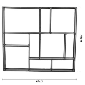 DIY Plastic Path Maker Mold Manually Paving Cement Brick Stone Road Paving Mold Concrete Molds Tool for Garden Paving Accessory