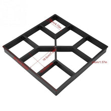 Load image into Gallery viewer, DIY Plastic Path Maker Mold Manually Paving Cement Brick Stone Road Paving Mold Concrete Molds Tool for Garden Paving Accessory
