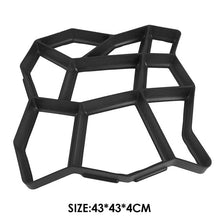 Load image into Gallery viewer, Manually Paving Cement Brick Concrete Molds DIY Plastic Path Maker Mold Garden Stone Road Mold Garden Decoration
