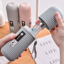 Load image into Gallery viewer, 1pcs New Portable Travel Toothbrush Protect Holder Storage Cap Case Travel Camping Toothbrush Box Cover Household Storage
