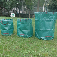 Load image into Gallery viewer, 120L Large Capacity Garden Bag Reusable Leaf Sack Trash Can Foldable Garden Garbage Waste Collection Container Storage Bag
