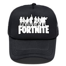 Load image into Gallery viewer, Unisex Basball Cap Fortnite Mesh Cap Anime Figure Fortress Night Dad Hat Men Women Summer Truck Cap Travel Hip Hop Visor Sun Hat
