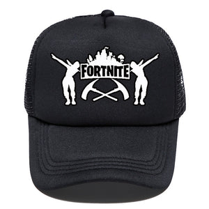 Unisex Basball Cap Fortnite Mesh Cap Anime Figure Fortress Night Dad Hat Men Women Summer Truck Cap Travel Hip Hop Visor Sun Hat